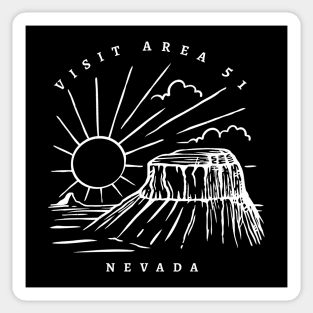 Visit Area 51 Nevada Sticker